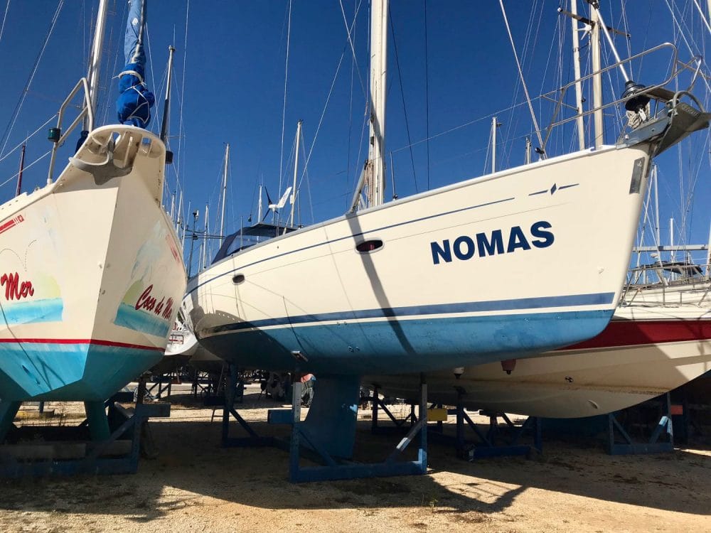 NOMAS op de bok in Port Napoleon