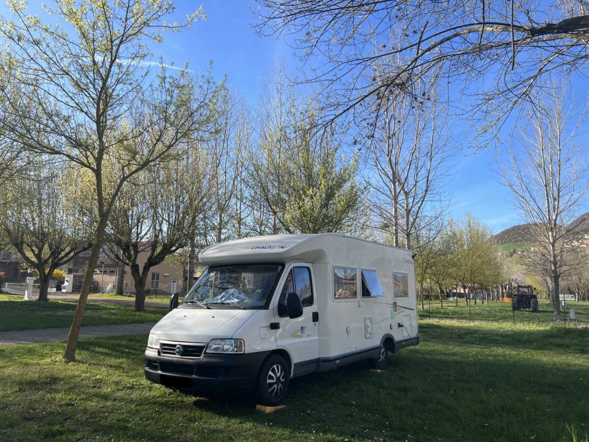 Camping Aguessac les Flots Bleus.