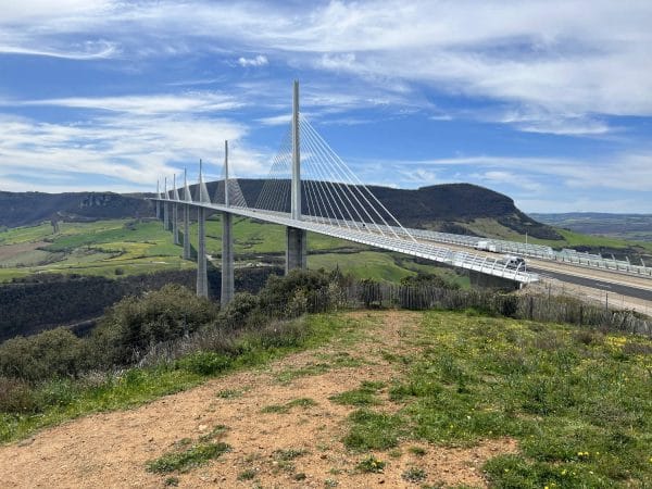 Viaduct Millau in Frankrijk.