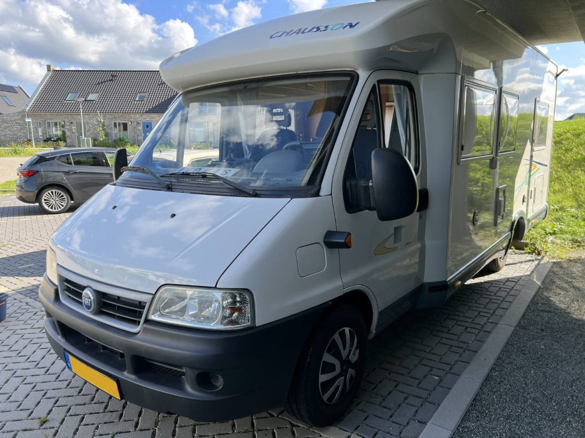Glimmende camper.