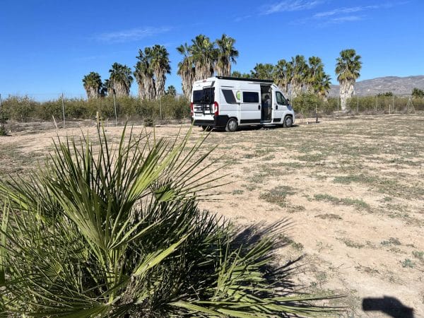 Camper bij Camping Severin
