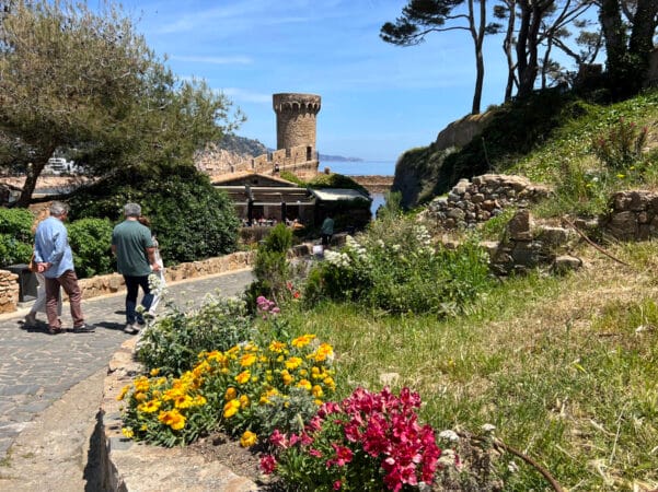 Tossa de Mar, Spanje.