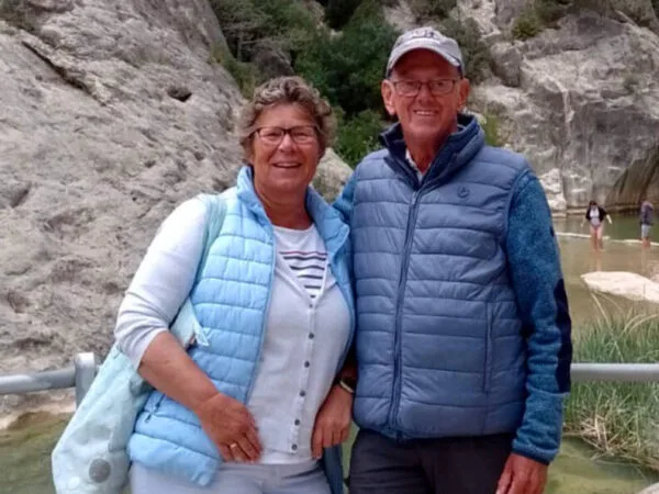 Ankie en Cees, de mensen achter NOMAS op reis.