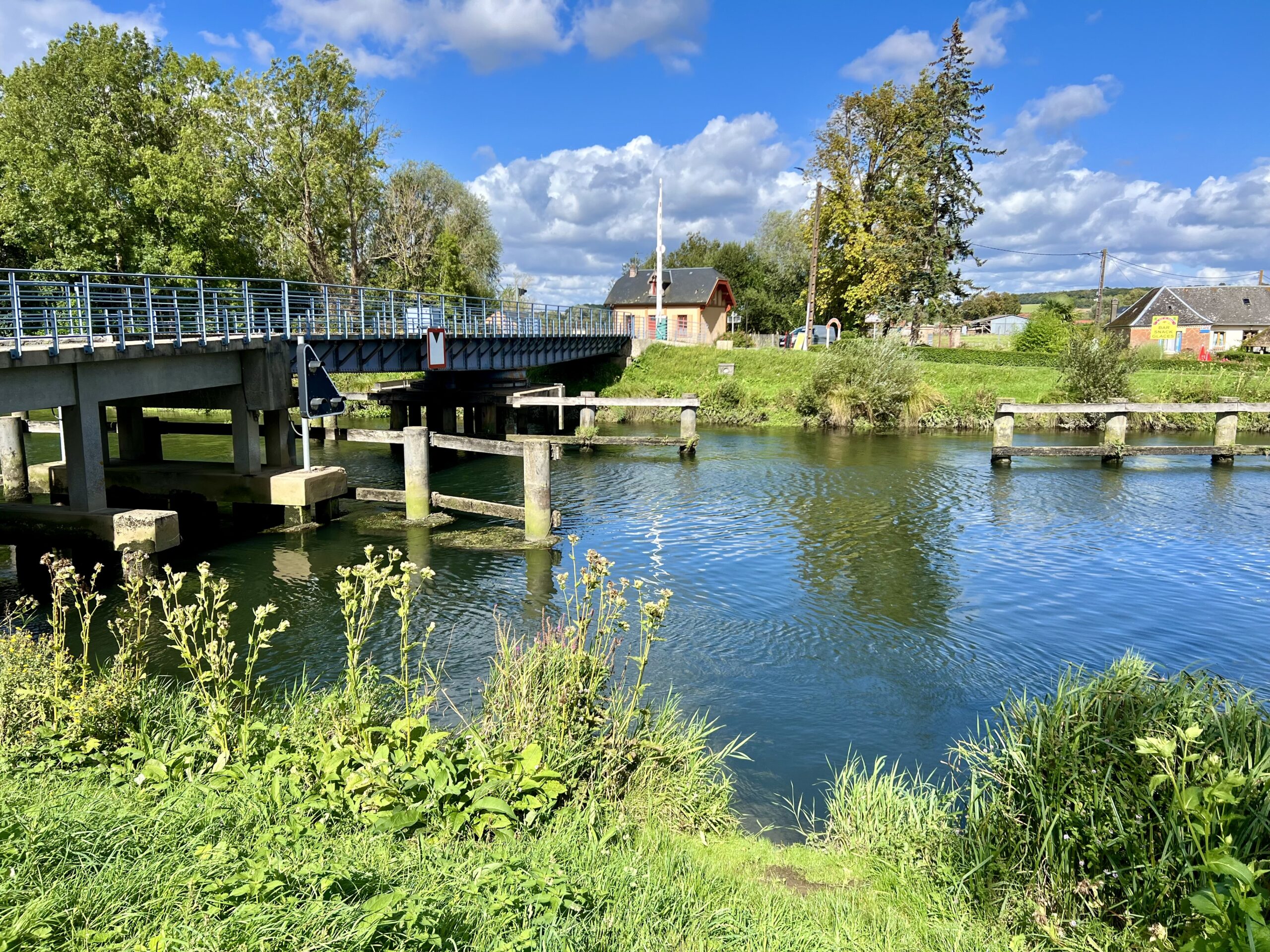 Canal de Napoleon bij Abbeville.