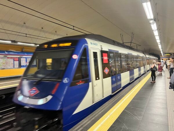 Metro in Madrid
