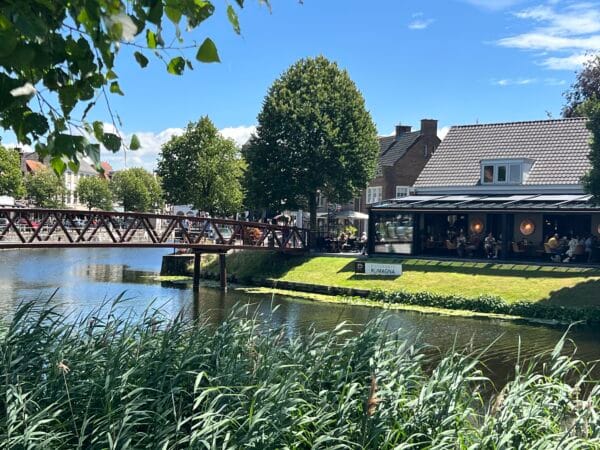Sluis in Zeeuws-Vlaanderen.