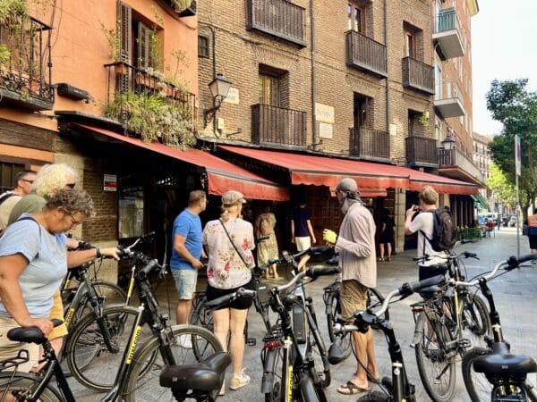 Fietstour door Madrid