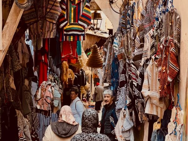 Stuk in Fez.
