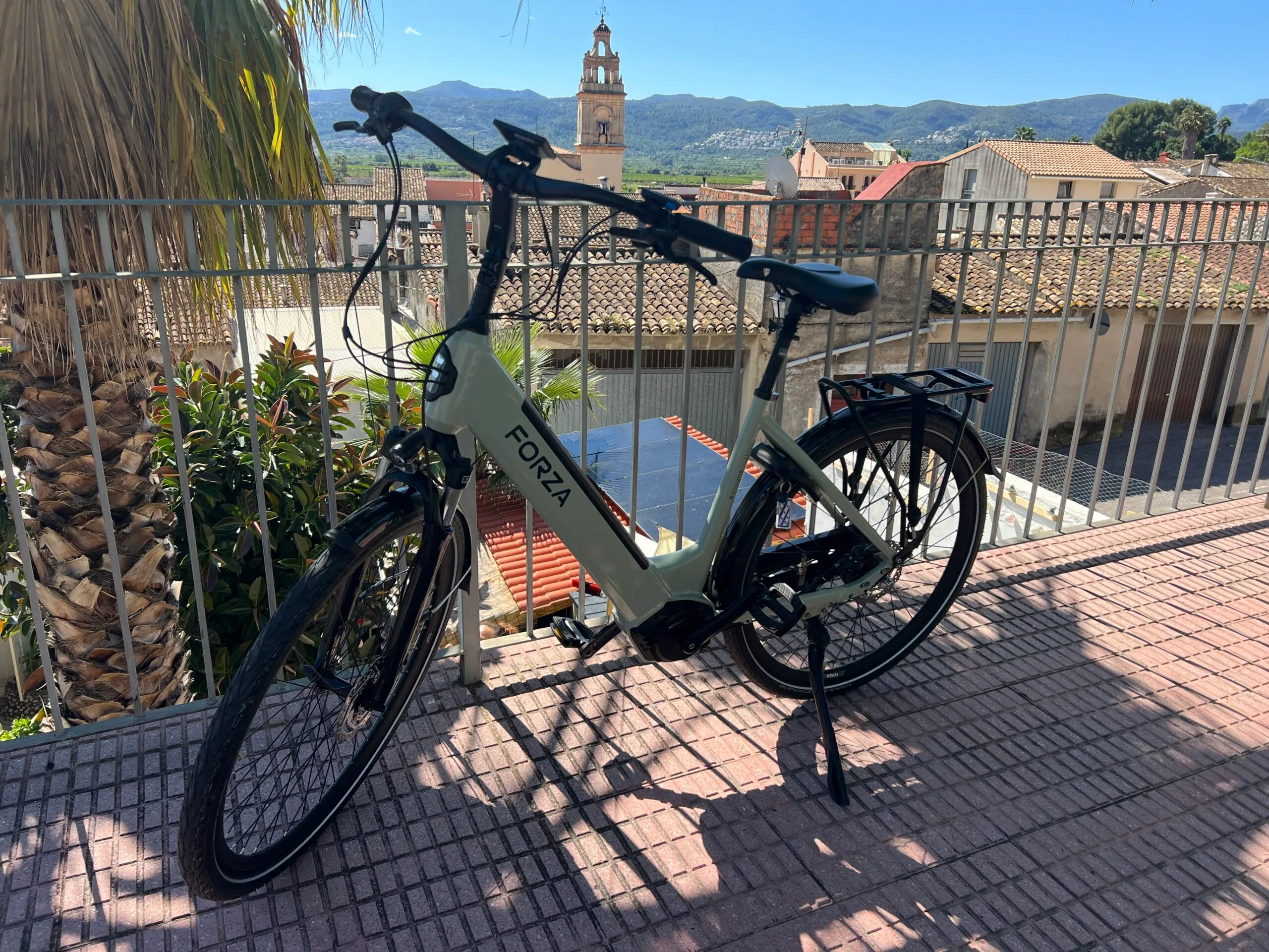 E-bike bij Sagra, Spanje.
