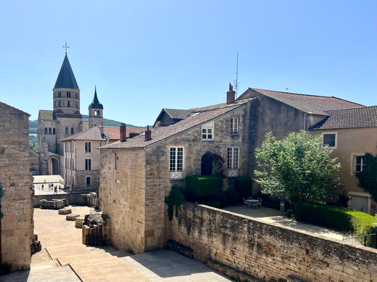 Abdijkerk in Cluny.