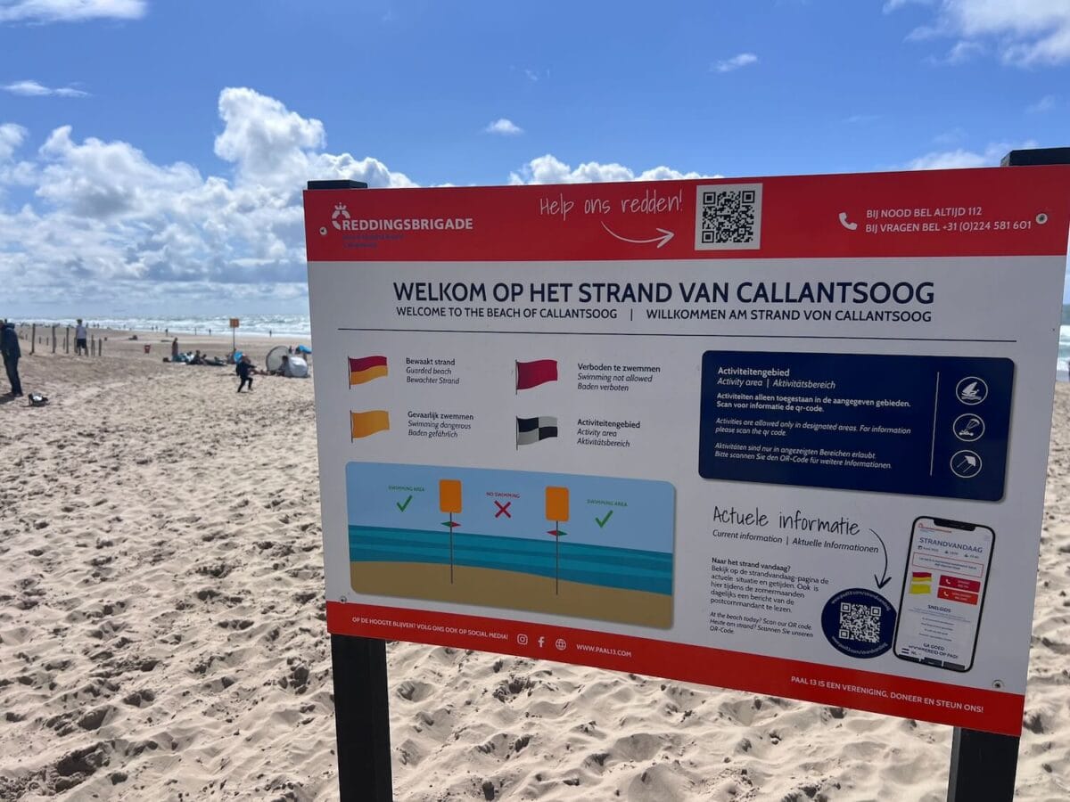 Strand bij Callantsoog.