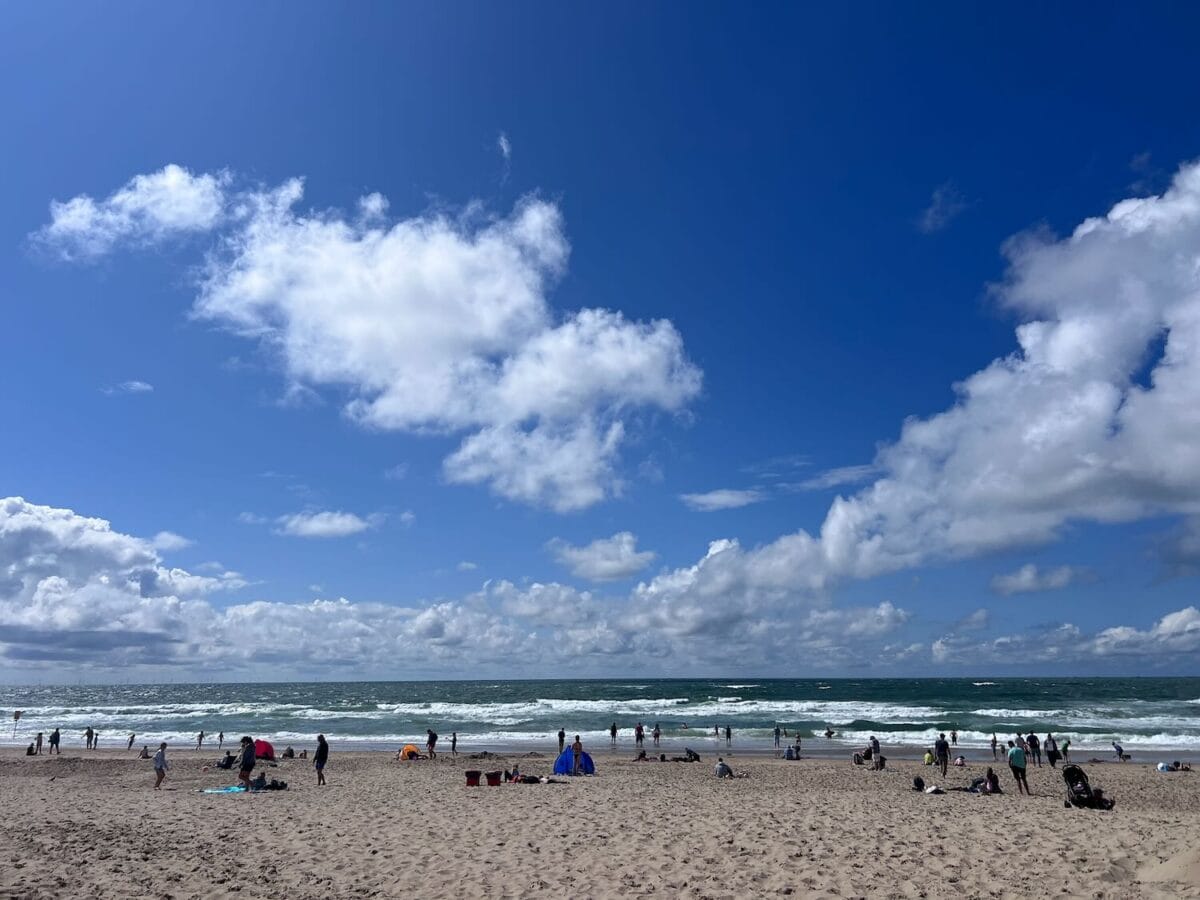 Strand en lucht bij Callantsoog.