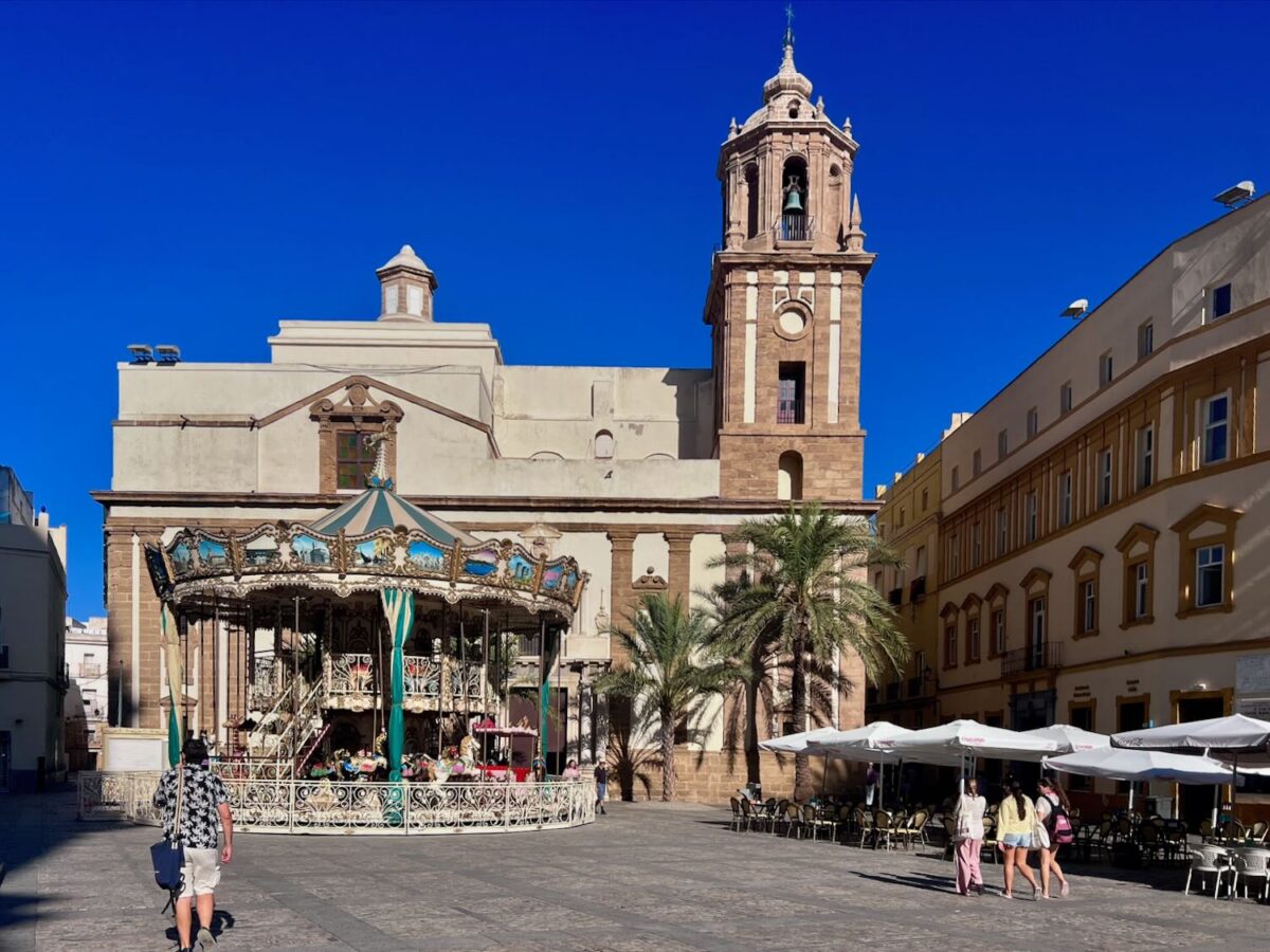 Carrousel in Cádiz.